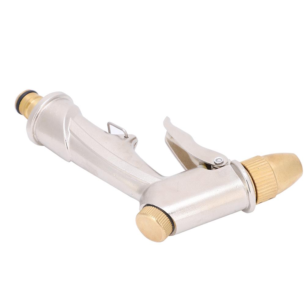 High Pressure Water Gun Car Washing Water Gun Pure Brass All Metal High Pressure Household Cleaning Spray Washing Water Gun