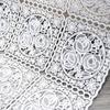 Nordic-style waterproof lace tablecloth FL-2976 Beige Rose