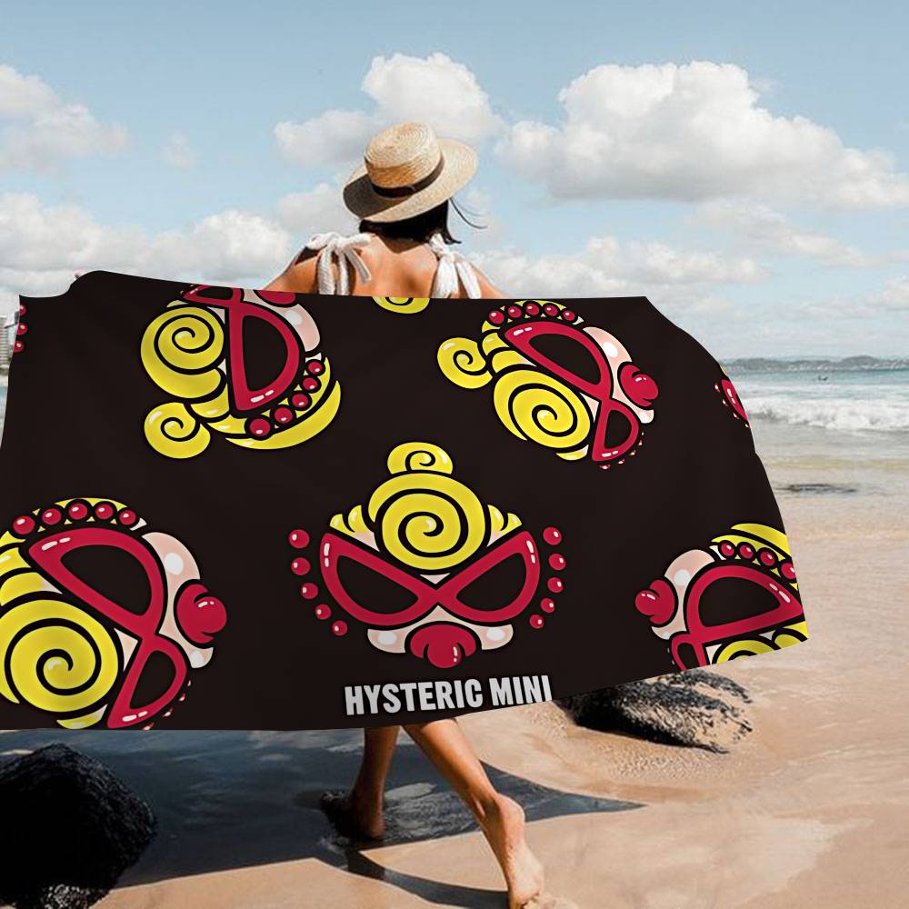 Japan Fashion Hysteric Mini Microfiber Beach Towel Absorbent Quick dry Soft Yoga Swimming Resort Mountain Climbing Towel
