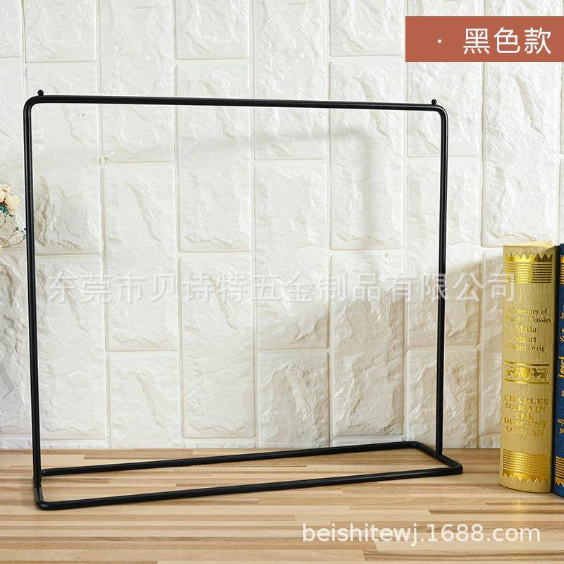 Fashion Underwear Display Rack Clothing Store Window Metal Hangers Underpants Lady's Bra Show Cloakroom Small Organizer Shelf