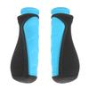 2pcs Scooter Handlebar Grip Cover Anti Slip Shock Absorbent Scooter Rubber Handle Sleeve for