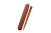 Tatsumiya HAKOYA Chopsticks and Chopstick Case Set Ajiro Sliding Chopstick Case Shunkei Made In Japan / 18.0cm Set, Pattern, 332377,