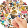 10/30/50pcs Classic Funny Cat MEME Graffiti Stickers Cartoon Toy Decal DIY Skateboard Guitar Laptop Cute Animal Sticker for Gift