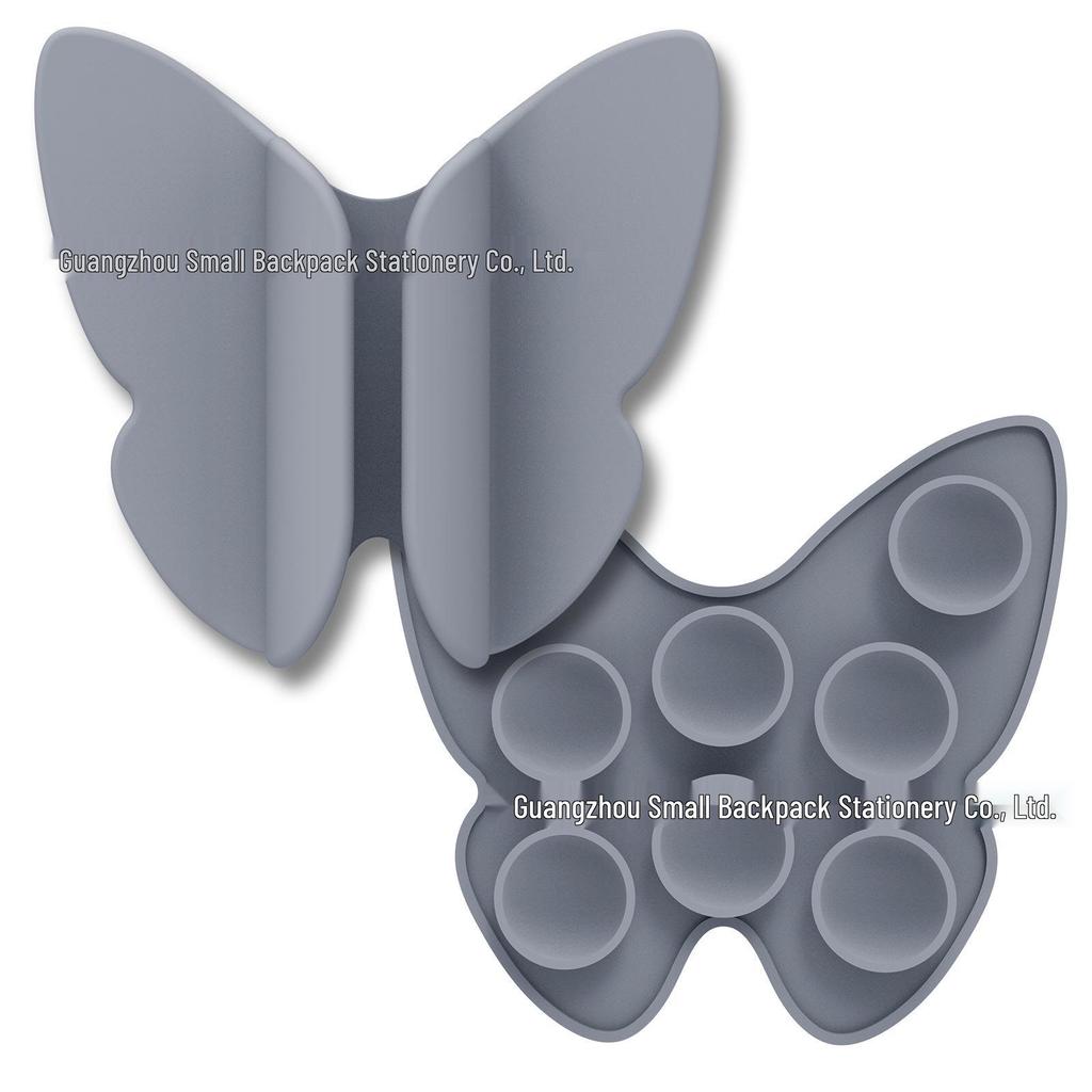 Tragbarer Silikonhalter für Lipgloss, Handy, Lippenstift, E-Zigarette und mehr