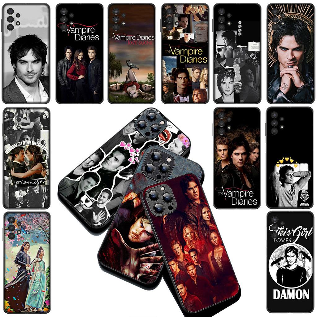 the Vampires Poster Diaries Cover for Apple iPhone 16 14 15 Plus 11 Pro Max 16E ProMax + 15Plus 16+ 14+ Coque Phone Case