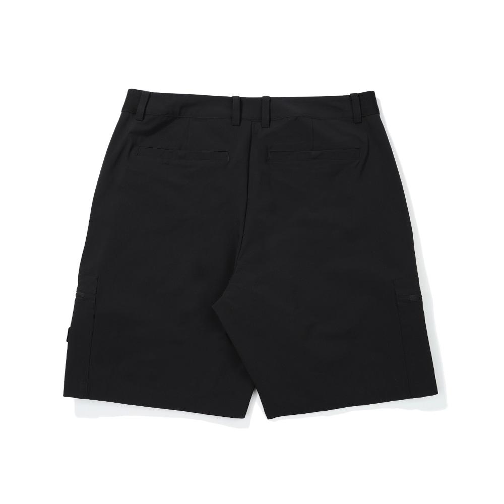 MALBON GOLF M Summer Cargo Half Pants Black (Man)