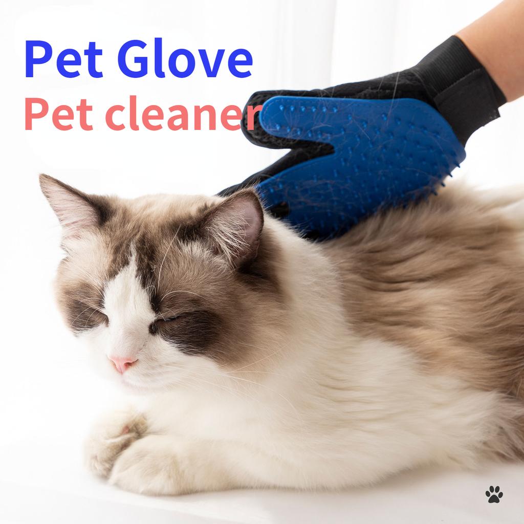 Pet Glove Cat Grooming   Hair Deshedding Brush Remover  For Animal S Dog Comb for S Bath Clean Massage