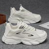 Spring men's shoes new breathable mesh thick-soled shock-absorbing sports shoes men's casual running trendy shoes