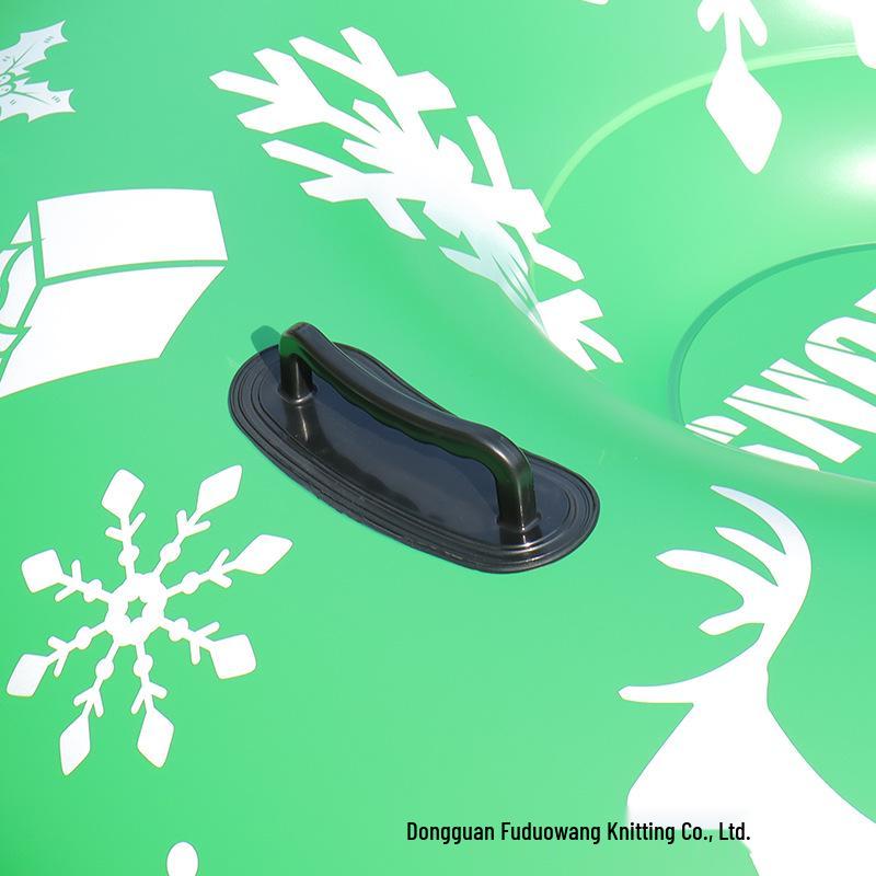 Durable Inflatable Snow Tube: Cold-Resistant PVC for Outdoor Skiing and Fun