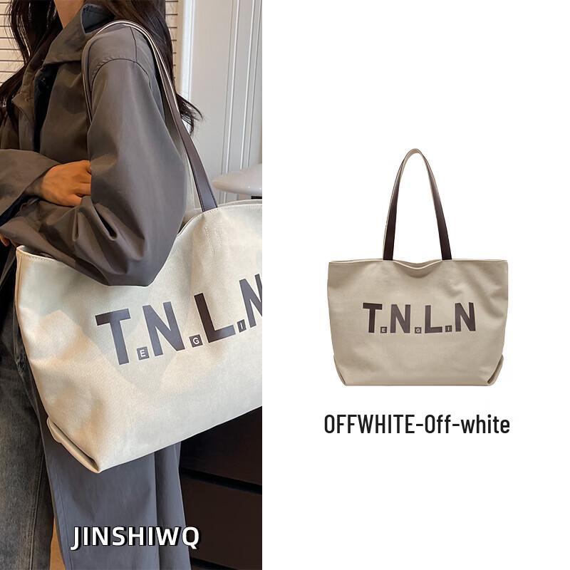 JINSHIWQ Women s Large Capacity Canvas Tote Bag