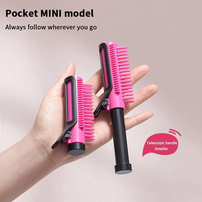 1Pcs Scalable Bangs Hair Root Fluffy Hair Clips Lazy Hair Top Styling Curling Barrel Portable Hair Clips Hair Rollers Hair Comb onesize