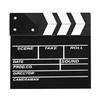 Movie Film Clap Board 20 X 20cm Dry Erase Black Wooden Clapper Board for Director