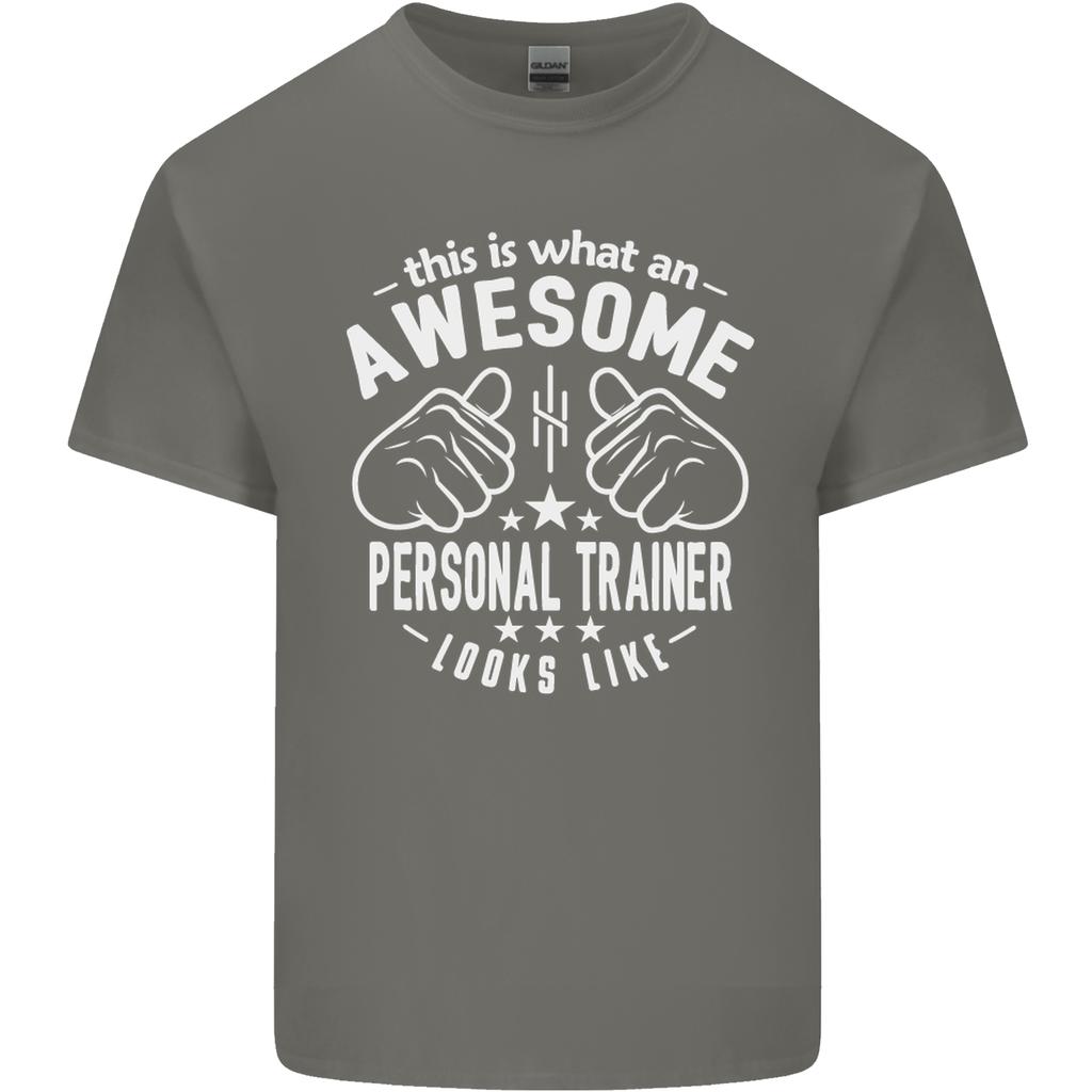 An Awesome Personal Trainer Looks Like Unisexs Light Cotton TShirt