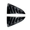 POLO Louver Rear Side Window Scoop Visor Cover Louvers Covers Accessories For Volkswagen Polo MK5 6R 6C 2011-2017