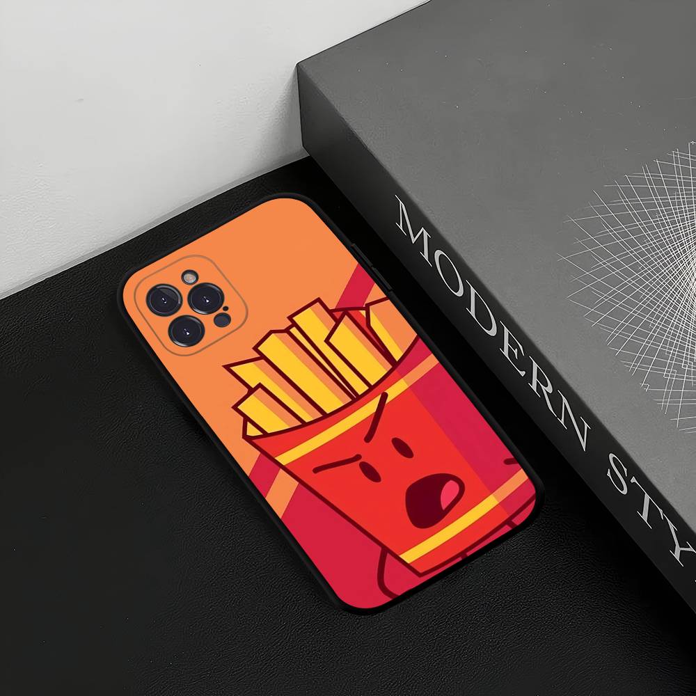 Bfdi B-Battle For D-Dream Black Silicone Phone Case For Iphone 17 Air 16 15 14 13 12 11 Pro Max Plus Back TPU