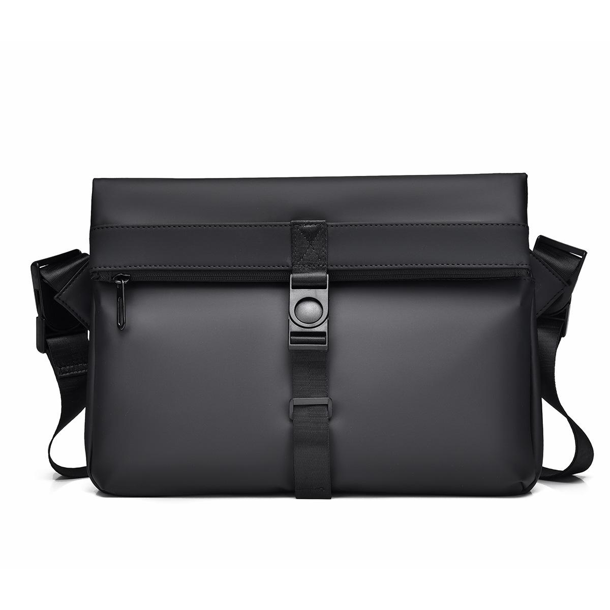 

Men s Shoulder Bag, Postage Man Trendy Crossbody Bag, Large Capacity, Fashionable Men s Bag, High-end Shoulder Bag 23.5 *33 *7 чёрный