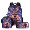 15 Inch One Piece Lightweight 3PCS School Backpack Set with Front Pocket, Lunch Bag, Pencil Case, Unisex for Boys Girls Age 6-10