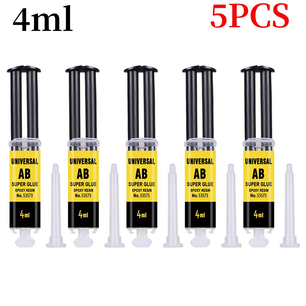 Universeller AB-Kleber Mehrstoff-Epoxidharzkleber 4/25ml Hochfest Wasserdicht Reparaturkleber Für Metall Kunststoff Holz Keramik