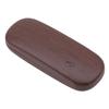 1PC High Quality Wood Grain Hard Kit Holder Metal Reading Glasses Case For Men And Women PU Leather Eyeglass Box
