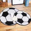 Round Ball Rug Football Basketball Children's Bedroom  Living Room Mat Computer Chair  Polyester Floor  Mode