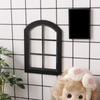 Plastic Miniature Doll House Window Frame For Creative Doll Accessories Photo Props