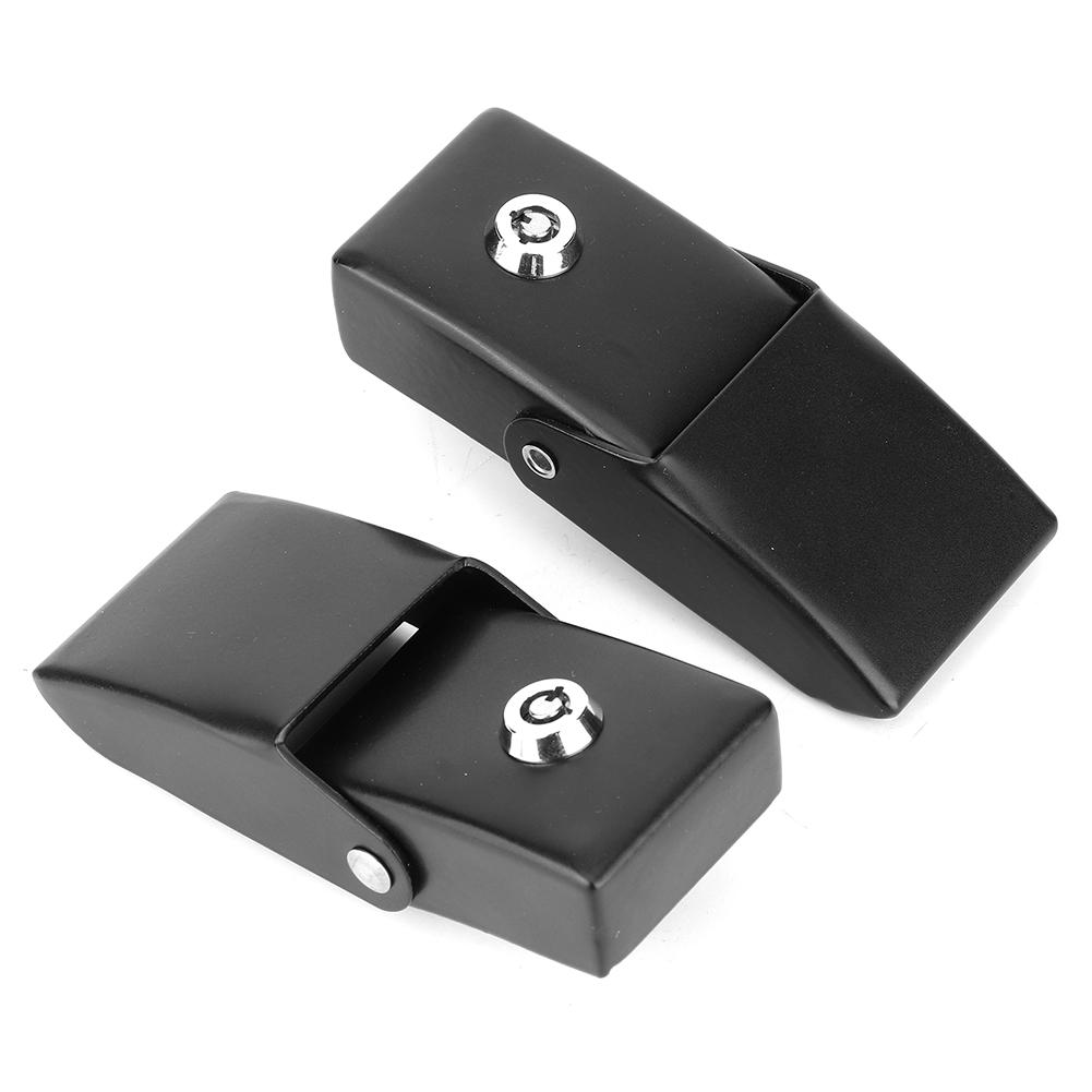 2 Stück Motorhaubenverriegelungen Verschlüsse Kits mit Schlüssel Passend für Jeep Wrangler 2007 2017