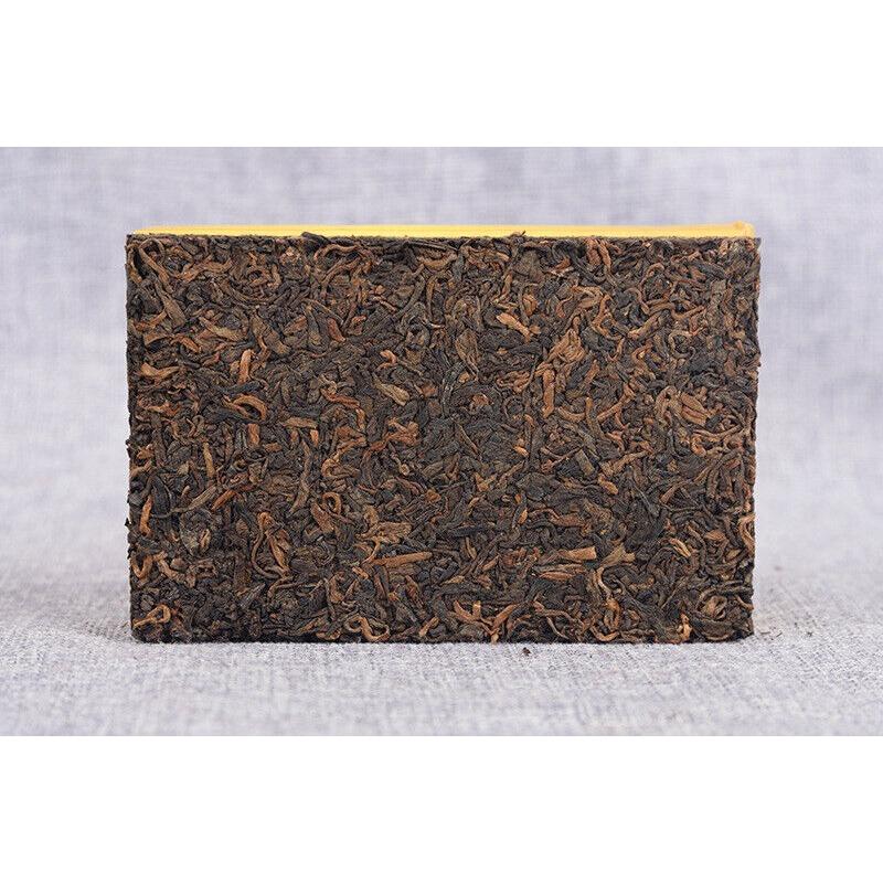 Чай Yunnan Pu er Ripe Golden Bud Ripe Tea Brick 250г — фото 10