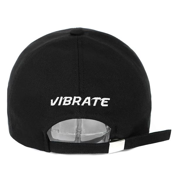 VIBRATE Classic Hand Sign Ball Cap (Washing Black)