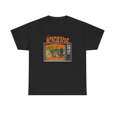 Das Herculoids Heavy Cotton T-Shirt, Klassischer Cartoon, Samstagmorgen-Cartoon