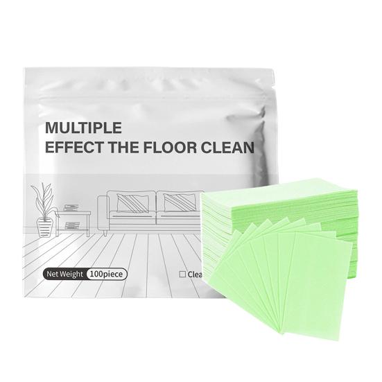 100Pcs Floor Cleaning Floor Cleaner for Ceramic Tablets Fragrance Retention Multi-Surface Cleaner Tiles 100pcs зелёный