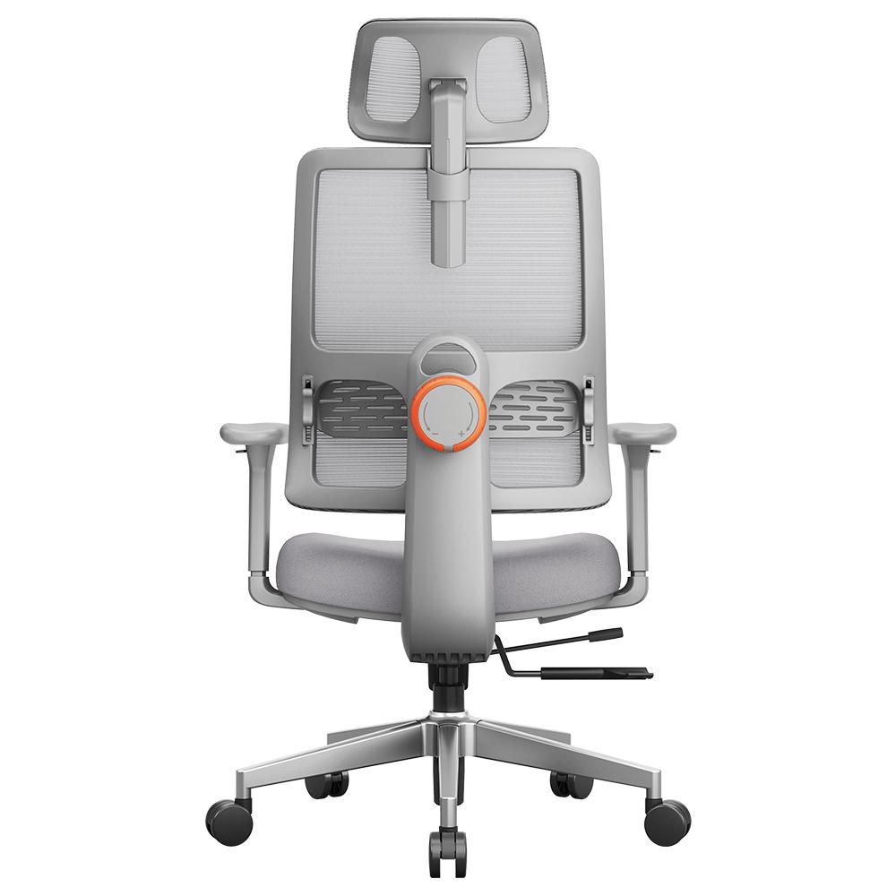 NEWTRAL MAGICH003 Ergonomic Office Chair, Auto-Following Backrest, Adaptive Lower Back Support, Adjustable Headrest Seat, Gray - EU Plug