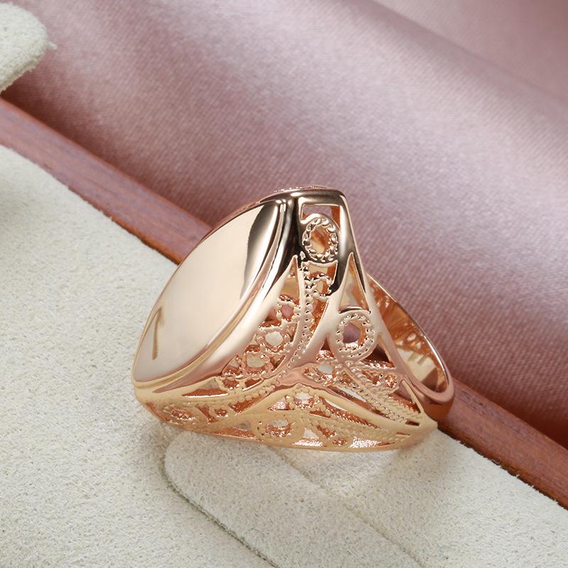 Fashion Ring For Women, Retro Hollow Out Versatile Ring