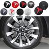for 56/60mm Car k Wheel Center Hub Cap Tire Rim Cover Replacement Decoration For Tesla Model 3 Y S X P75D P85D P90D P100D