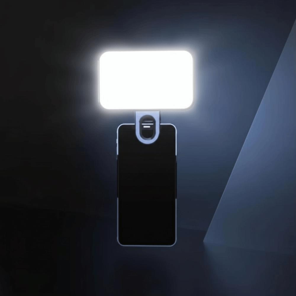 Adjustable Brightness Ring Light Rechargeable Video Conference Lighting Video Recording