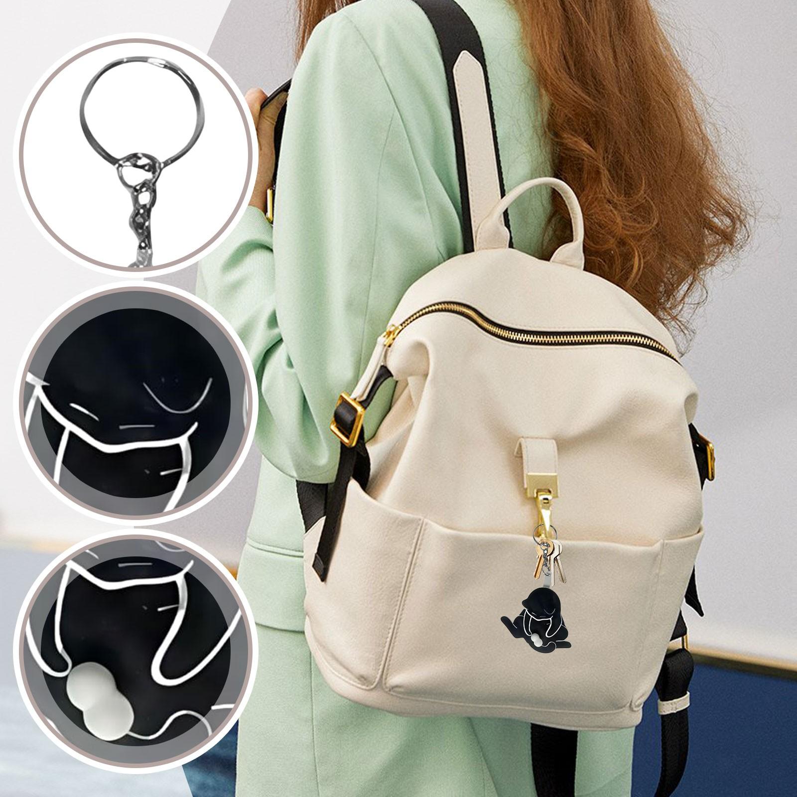 

Кулон-ключ із милим мультяшним трюком One Size чорний