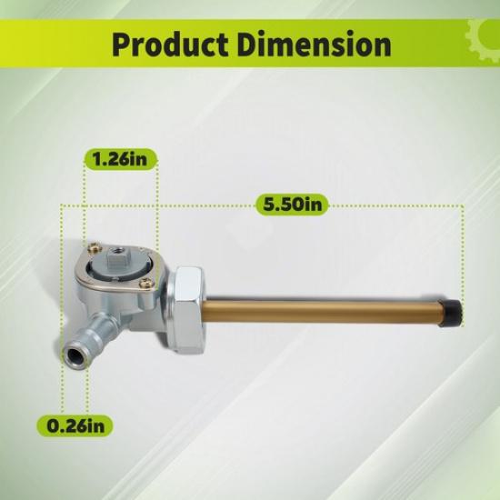 Kraftstoffhahn Benzinhahn für HONDA CBR400 CB400F CBR600F NV400 VT600 VF750CD VF750