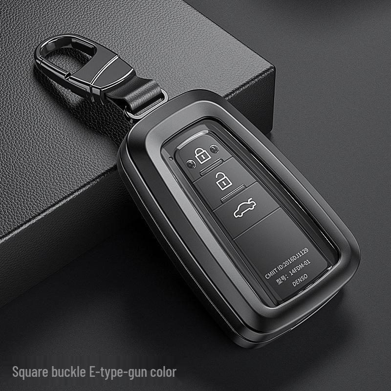 Pouzdro na klíč Toyota pro Highlander, RAV4, Crown, CHR, Venza, Prado, Camry - Plně obepínající kryt