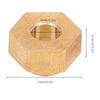 4Pcs 3MM Brass Wheel Hex Adapter Upgrage Parts for Axial SCX24 90081 1/24 RC Car