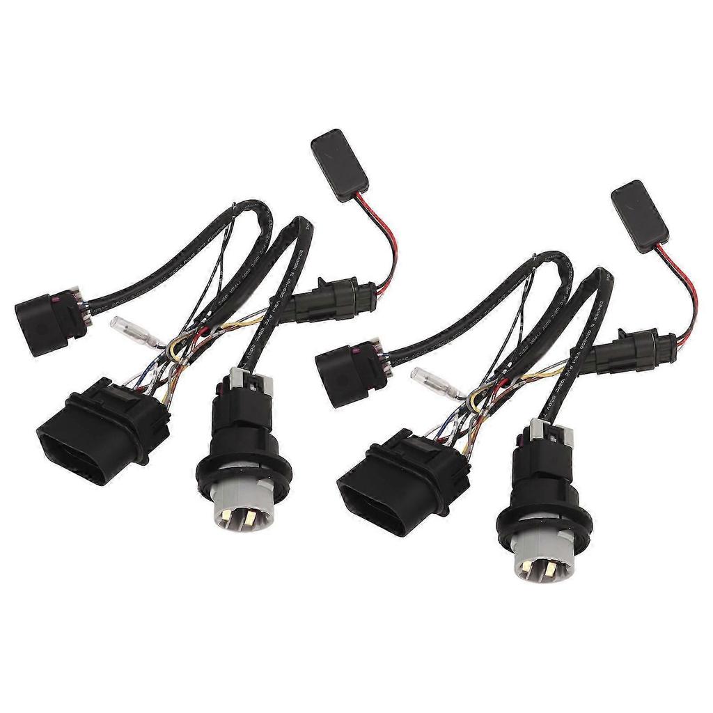 2PCS Headlights Conversion Wire Shockproof Flexible Replacement For Dodge Ram 1500 2500 3500