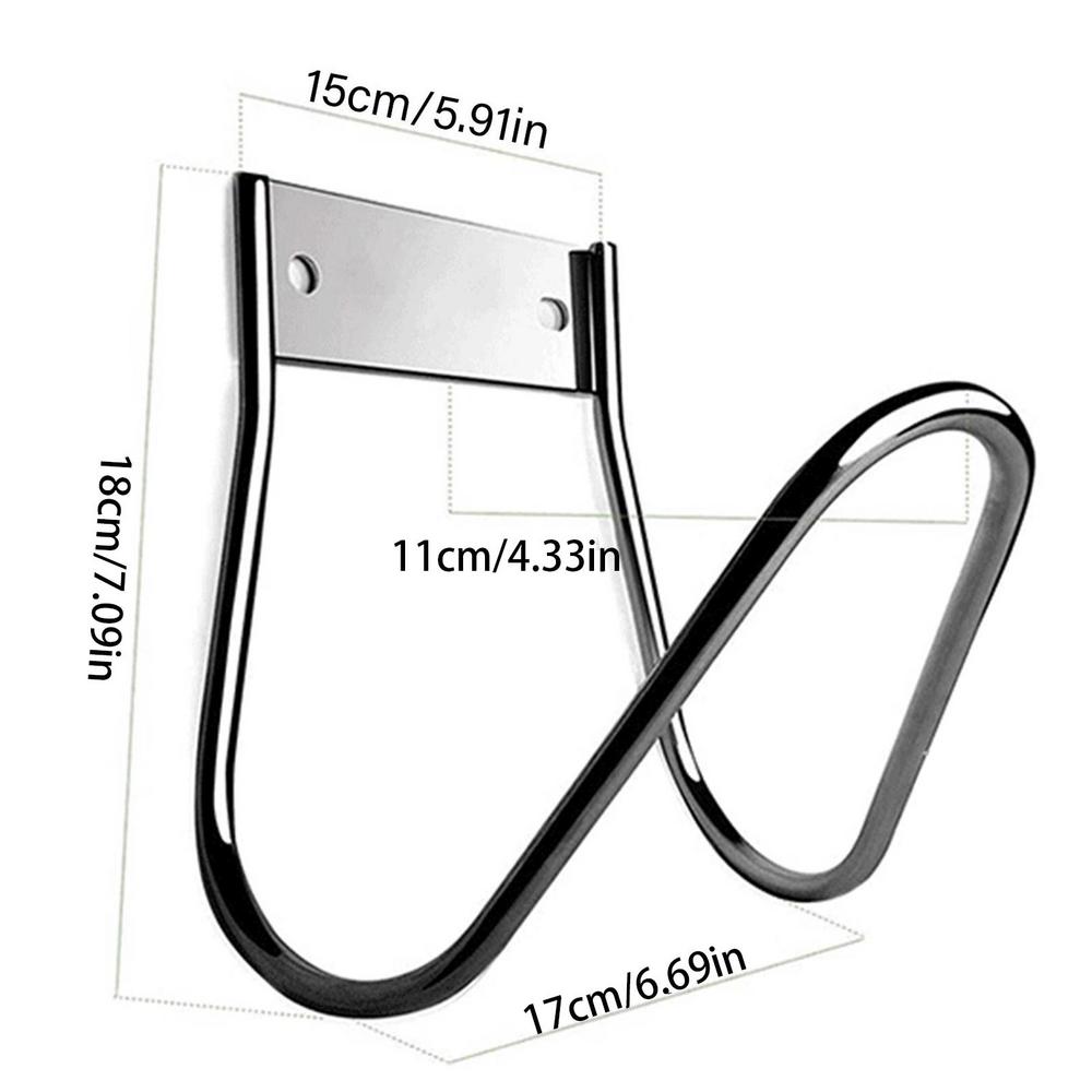 

Hose Hanger Stainless Steel Small Wall Mount Garden Hose Hook Heavy Duty Hose Hook for Garden Hose Expandable Hose Hose Reel