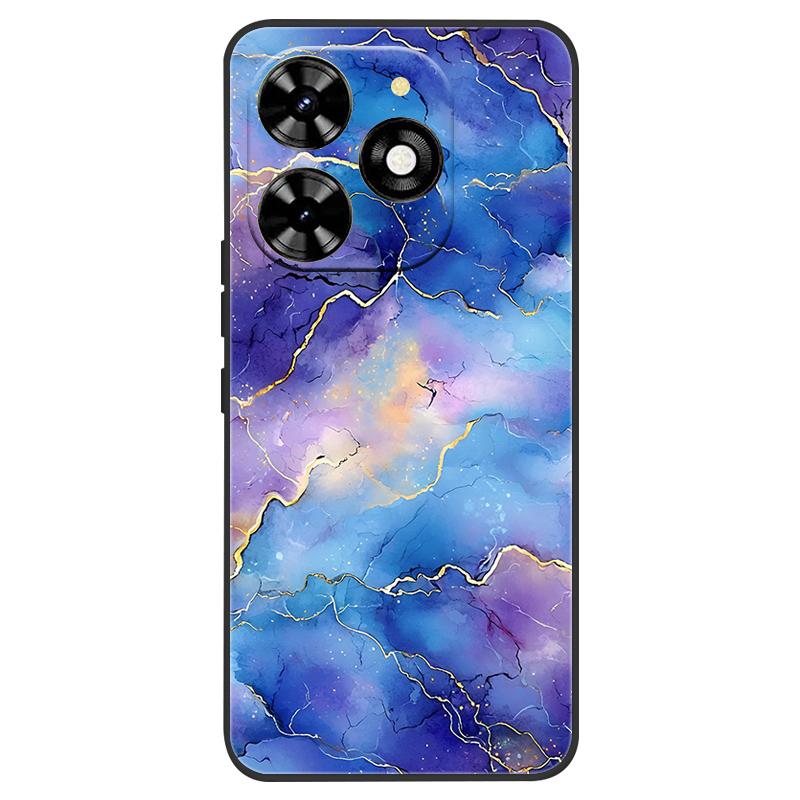 For Infinix Smart 8 Case X6525 Marble Soft Matte Silicone Back Cover For Infinix Smart 8 Pro Smart8 Plus Full Coverage Shell