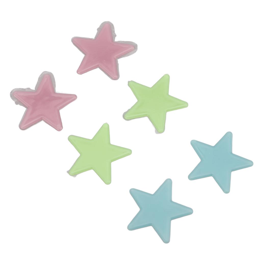 1000Pcs Glow in The Dark Stars Stickers Ceiling Wall Adhesive 3D Glowing Luminous Plastic Room Decor