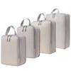 4/6pcs Compressible Packing Travel Storage Bag Cubes Waterproof Suitcase Nylon Portable With Handbag Luggage Organizer Ryanai