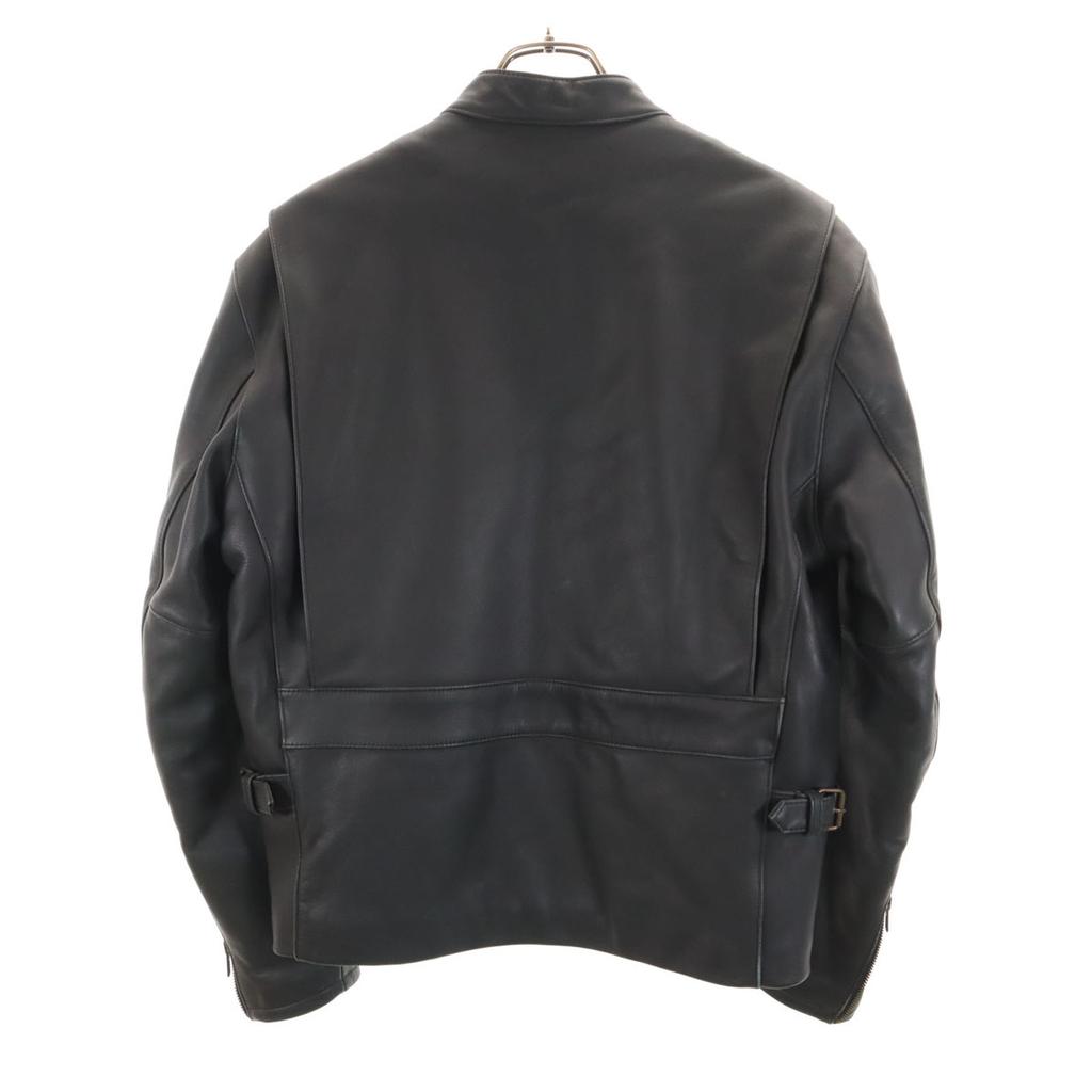 Harley Davidson Kurtka motocyklowa ze skóry naturalnej 36 czarna pojedyncza Męska Używana