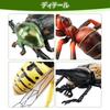 TOYMANY 12-Piece Animal Figure Set, Insect Toy Set, Realistic Insect Models, Plastic Beetle Toys, Popular Toys, Birthday Gifts, Christmas, New