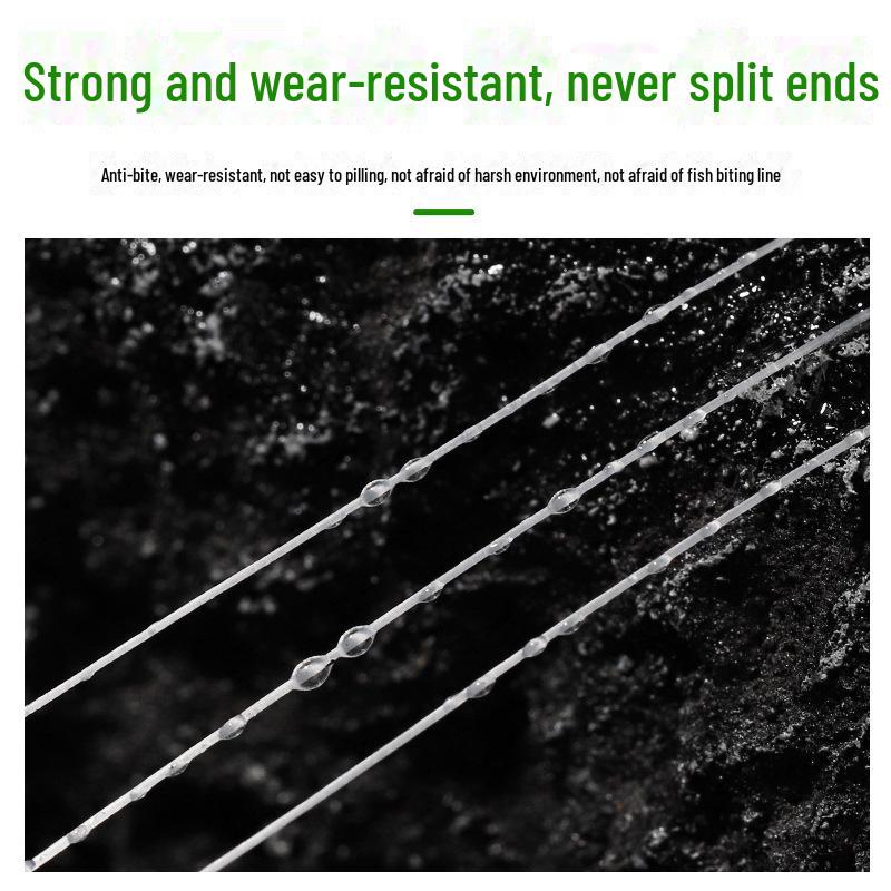 Japanese Ultra-Soft Nano Fly Fishing Line with Strong Tension and Anti-Roll Laser Technology