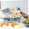 48pcs Hanukkah Insert Tractor Cupcake Toppers Hanukkah Cupcake Picks Happy Hanukkah Star Cupcake Toppers Wedding Decorations Cake Decorative Props