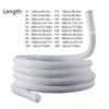 Extendable Washing Machine Drainage Tube Flexible Rubber Pipe with Secure Connection Joints for Drainage System Use