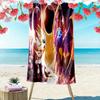 Fantasy Dragon Eclipse Beach Towel Portable for Travel Outdoor Camping Quickdrying Swim Towel Absorbent Bath Towel Swim Travel and Vacation Towels