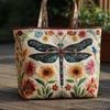 Handbag New Fashion Quilted Digital Printing Tote Bag Commuter Casual Cotton Bag Autumn and Winter Bag Multi-function Bag